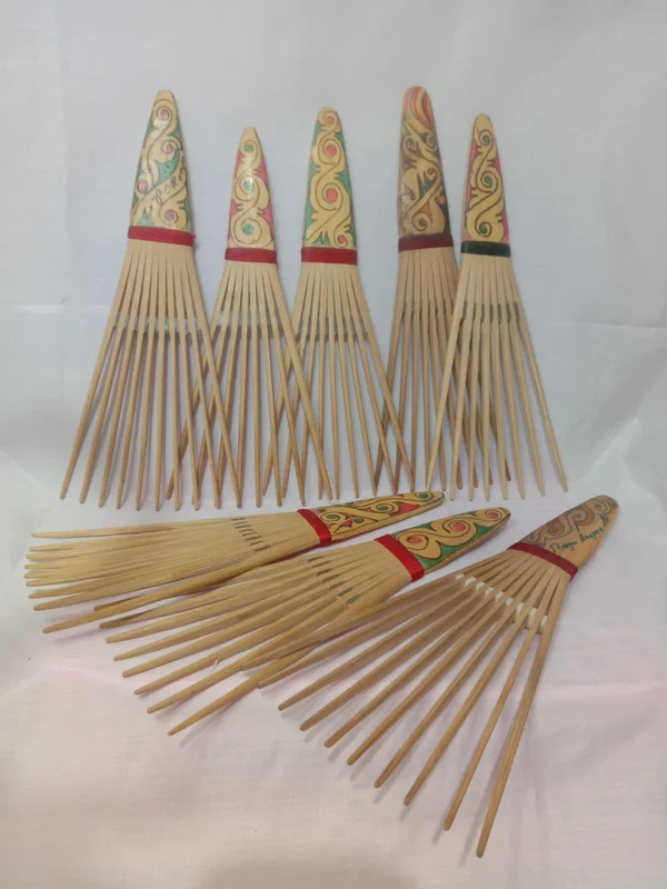 Hand-Carved Wooden Combs